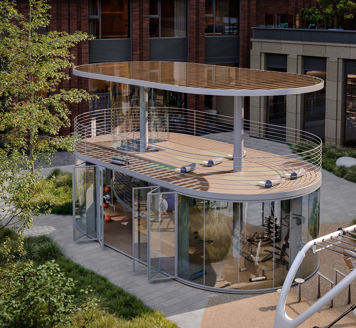 рис.1 (павильон для спорта