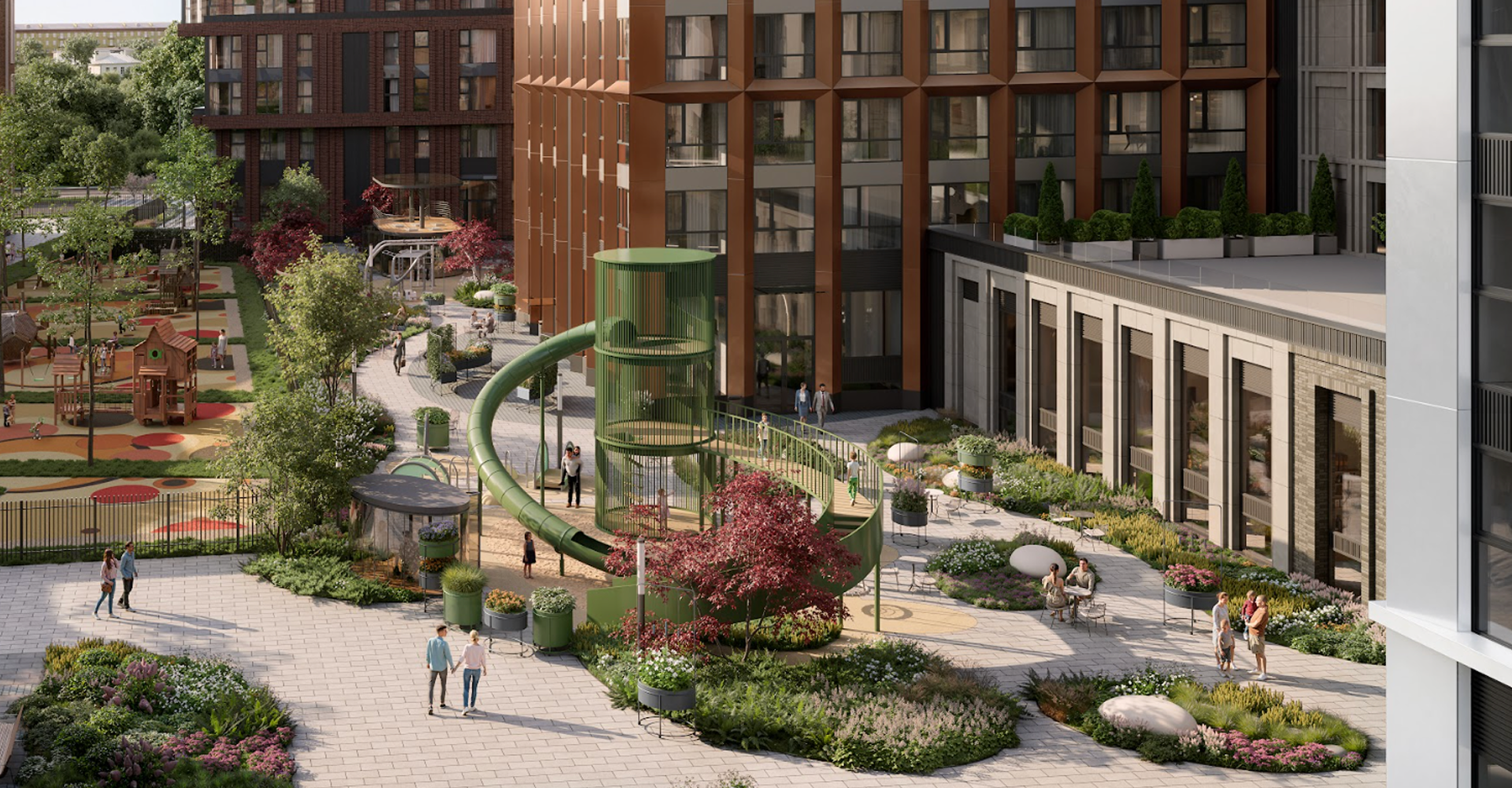 Визуализация здания