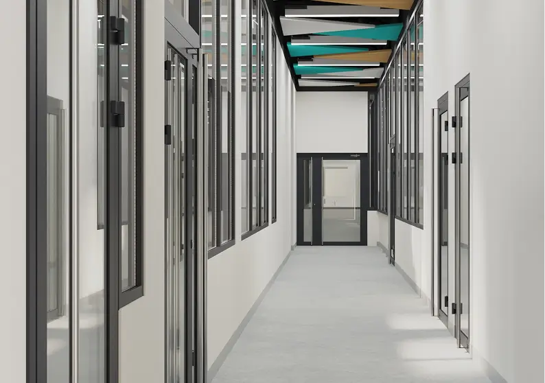 рис.2 (фасады корпусов)